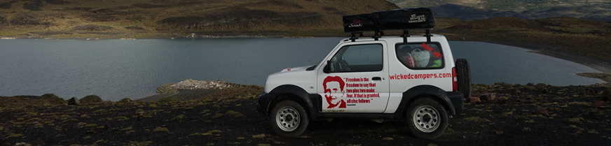 Wicked Campervan in lake district